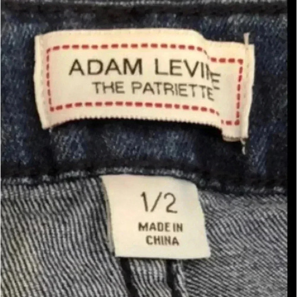 🆕Adam Levine Mid-Rise Straight Fit Patch Jeans 1/2🆕 - Picture 7 of 8